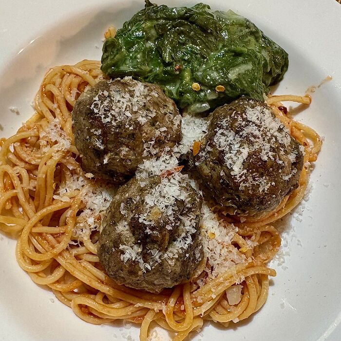 Spaghetti and Meatballs
