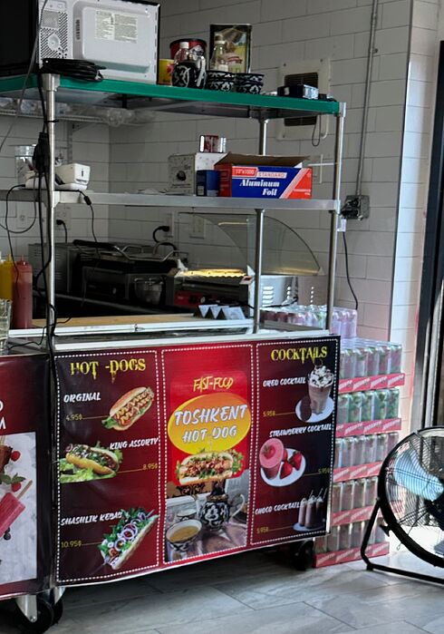 2025 - 07 - 25 - Toshkent Hot Dog menu