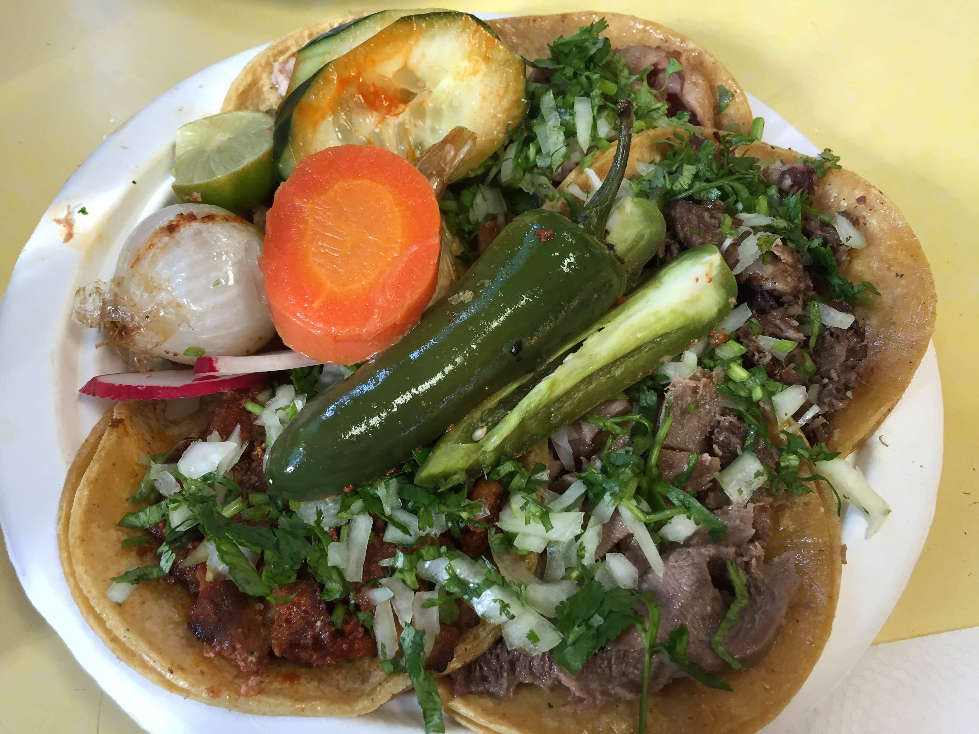 Tacos at El East Oakland SF Bay Area + California