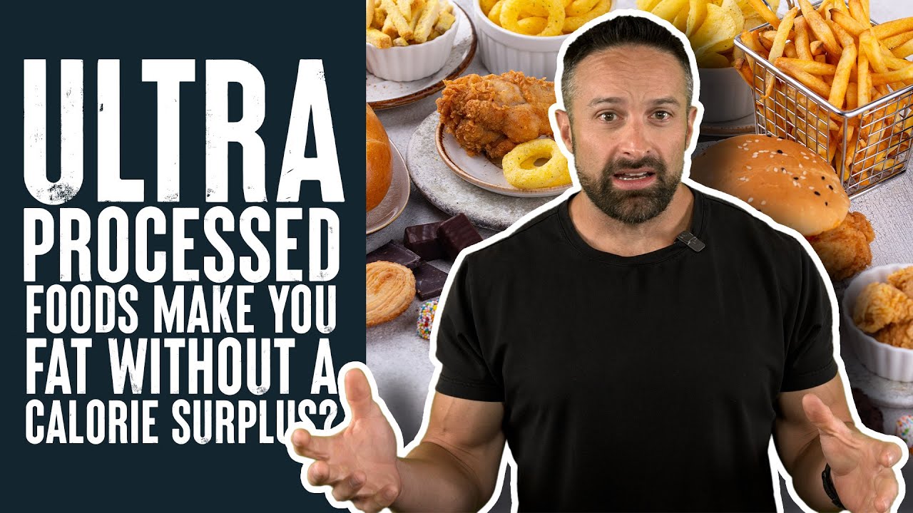 Ultra-processed foods make you gain fat without excess calories?? 🤔 | Educational Video | Biolayne