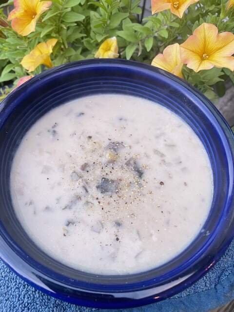 mushroom soup 10.25