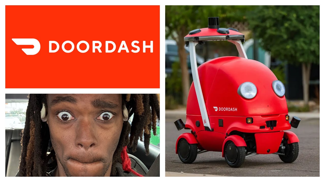 chatting about DoorDash's new autonomous bot