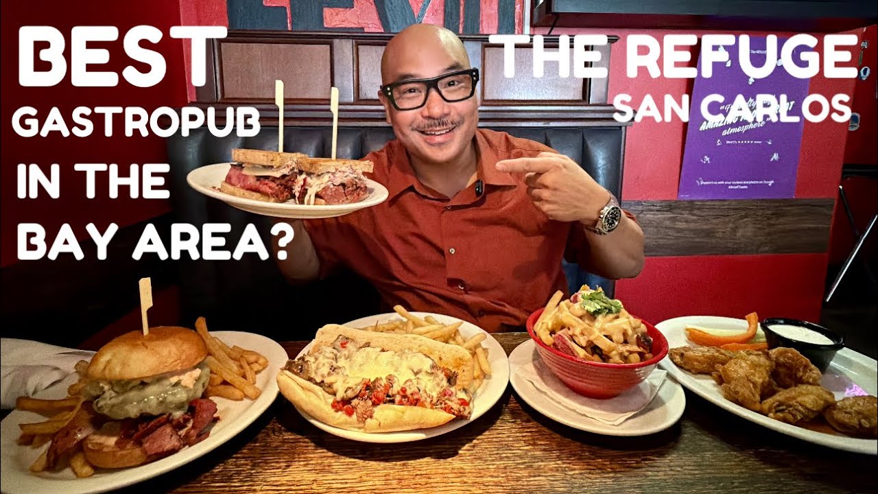 Best Gastropub in the Bay Area | Top Quality Food & Beer at The Refuge in San Carlos